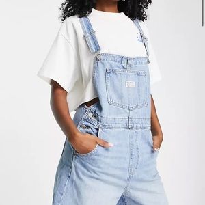 Levi’s Vintage Shortall in Light Wash Blue